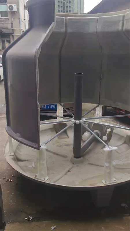乐山60T玻璃钢冷却塔整塔发货