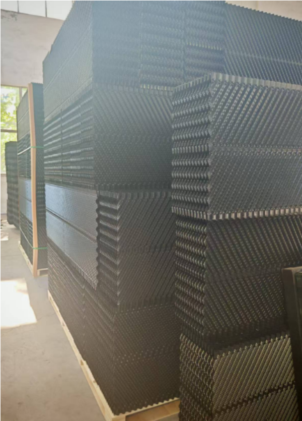 闭式冷却塔填料更换