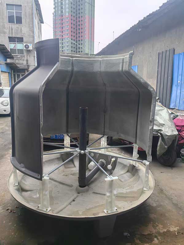 乐山60T玻璃钢冷却塔整塔发货